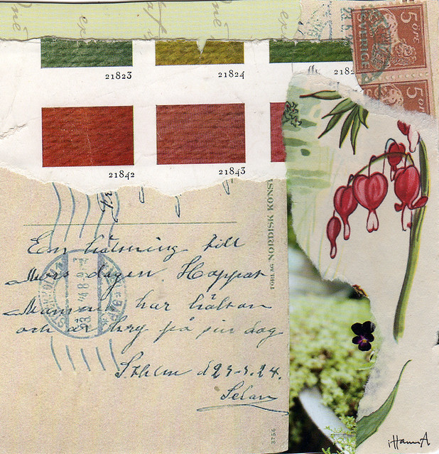 Collage: Lost Love Letter by iHanna (Copyright Hanna Andersson) 2013