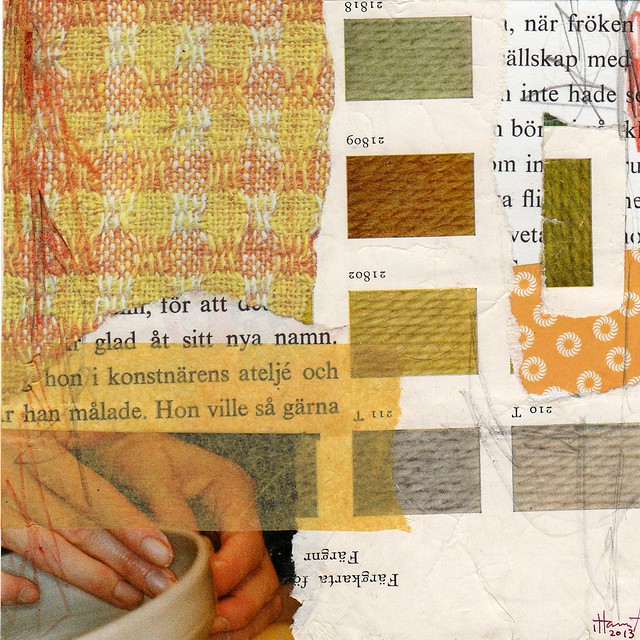 Collage: In the Studio by iHanna (Copyright Hanna Andersson)