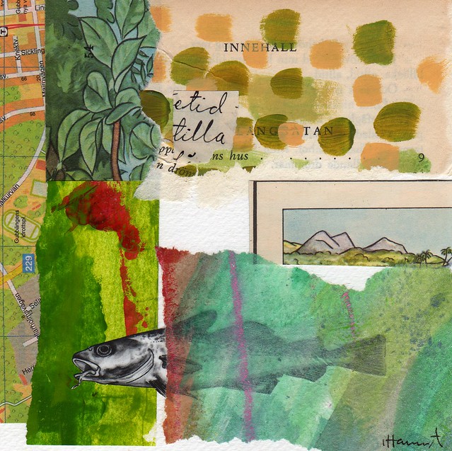 Fish Collage: Time to take a Walk by iHanna (Copyright Hanna Andersson, Sweden)