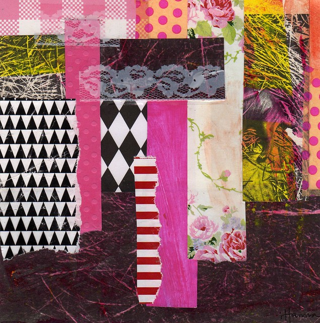 Collage: Dropping Out (is not an option) by iHanna in 2013 (Copyright Hanna Andersson)