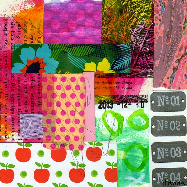 Collage: the Exotic is the Unfamiliar by iHanna in 2013 (Copyright Hanna Andersson)