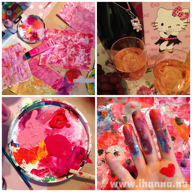 Sparkling self-love and a day of painting by iHanna (Photo Copyright Hanna Andersson)