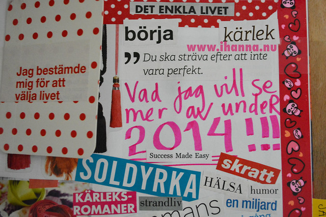 Diary Collage: Word collage prompt detail (Copyright Hanna Andersson) please do not pin/share images from this post