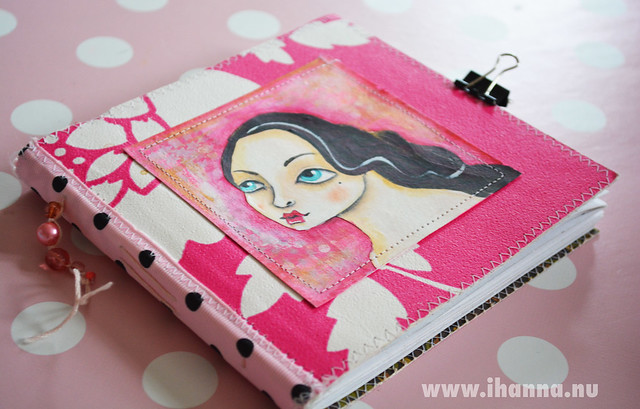 Sketchbook journal by Malin of Miss Kitten Heart - Copyright Hanna Andersson