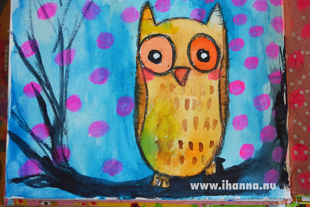 Detail: Night Owl  (Copyright Hanna Andersson)