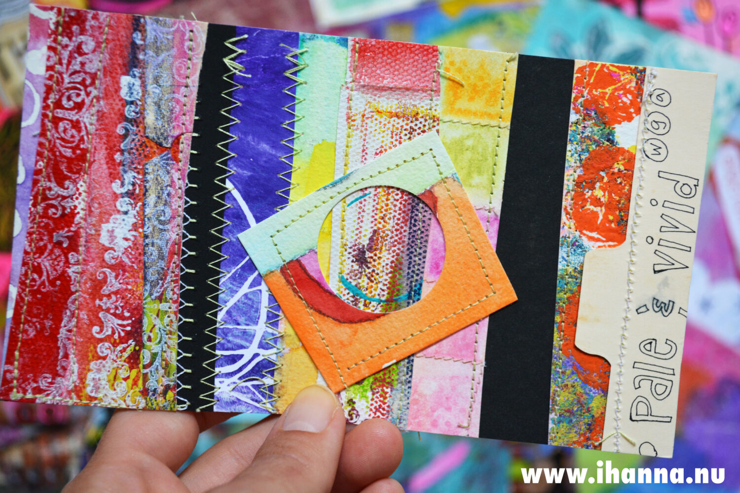 DIY Postcard from Tammy of DaisyYellow for iHanna (Photo by Hanna Andersson)