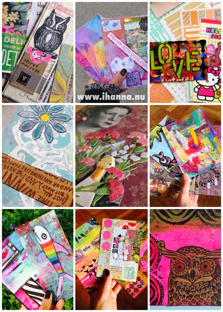 The Prettiest Postcards ever is sent in the DIY Postcard Swap this is what I got in happy mail in the international swap