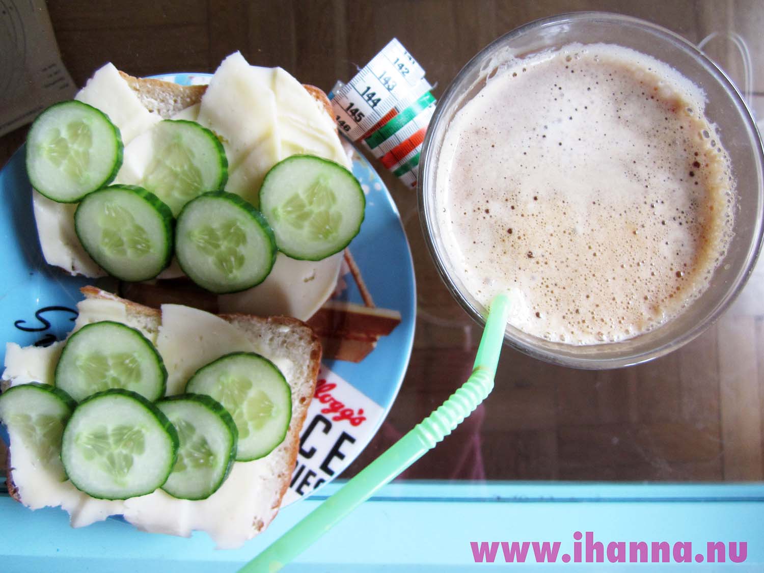Sandwiches and iced coffee on the table by iHanna (Photo copyright Hanna Andersson)