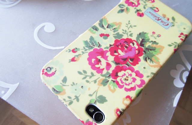 Lottas iPhone in a Cath Kidstone cover