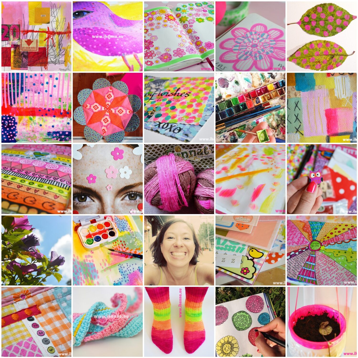 iHannas creations from 2014. Mosaic, photo and copyright: Hanna Andersson. All rights reserved