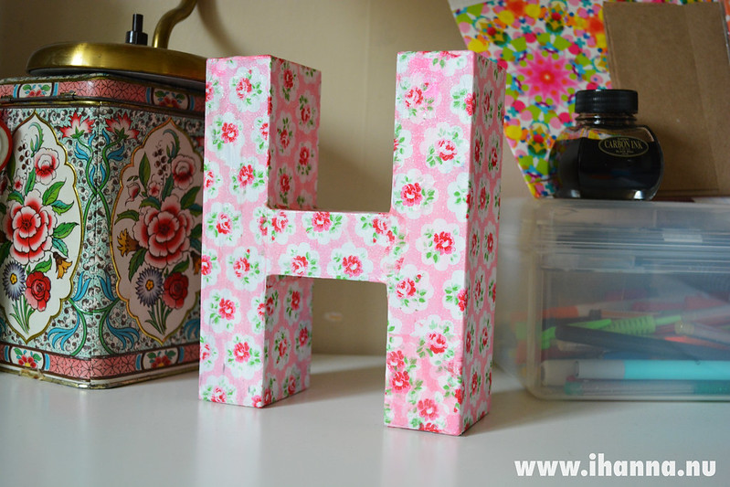 H is for Hanna, happiness and Home Comforts