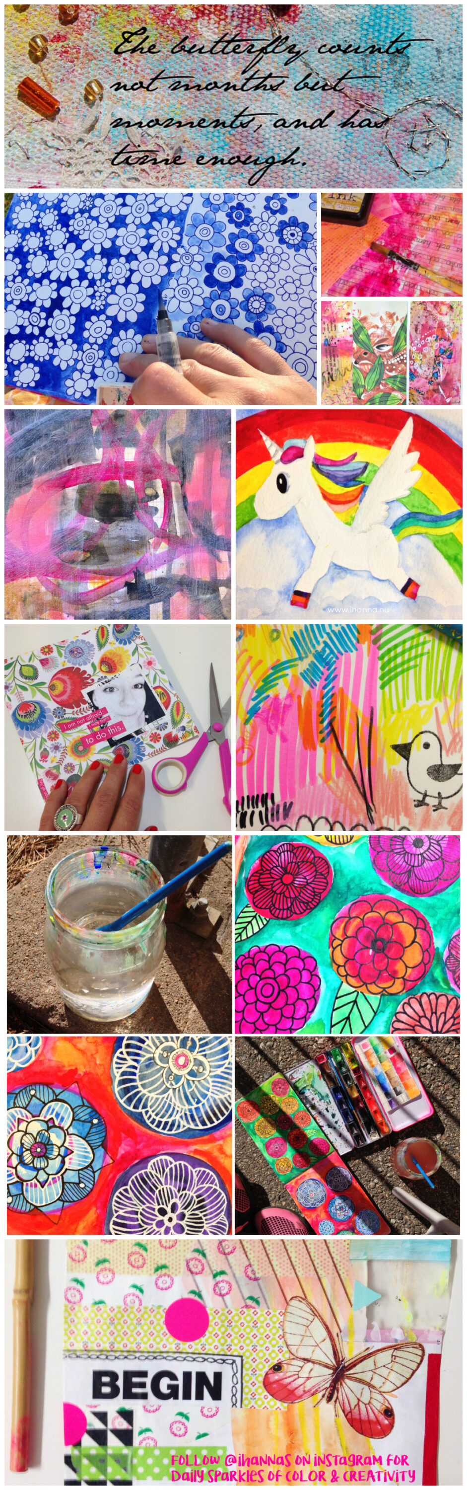 Pin it : As seen on instagram, where I'm ihannas with an s at the end #creativity