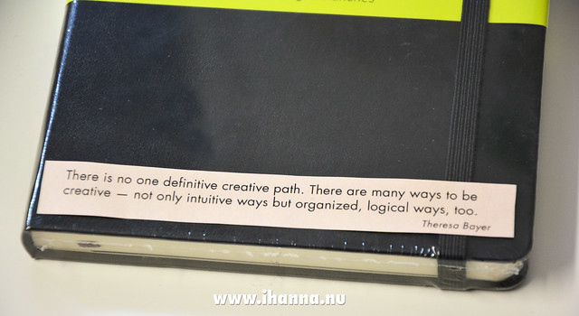 Quotes fit your Moleskine perfectly - from iHanna #printable