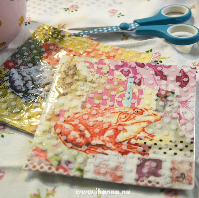 Frogs in polka dot packaging by iHanna (Photo copyright Hanna Andersson)