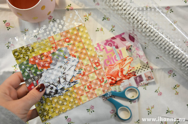 Love this polka dot cellophane from iHanna (Photo copyright Hanna Andersson)