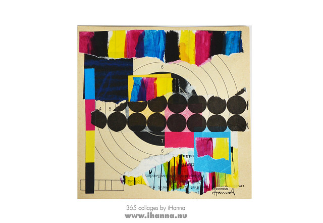 365 Collages in 2018 by iHanna - no 12 cmyk #collage printable colors #365somethings2018 (Copyright Hanna Andersson)