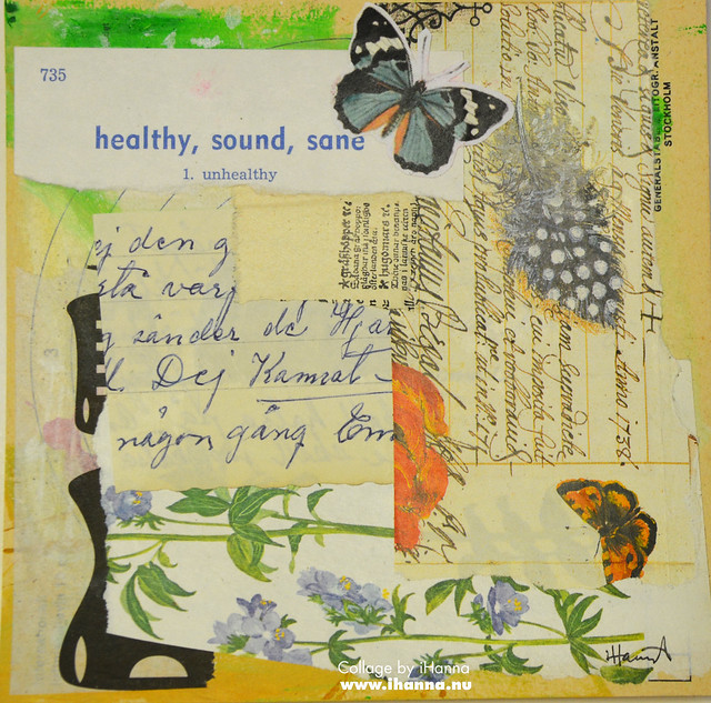 Butterfly Collage Week: 365 Collages in 2018 on Week 3 Sent by Butterfly Wings by iHanna (Copyright Hanna Andersson)