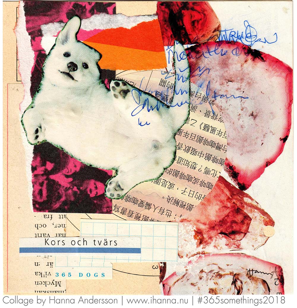 Criss-crossing - Collage nr 40 by iHanna (Copyright Hanna Andersson)