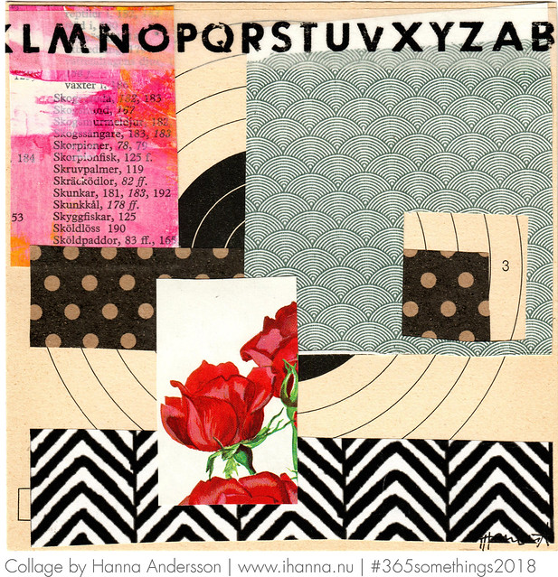 Roses for the Boys - Collage no 68 by Hanna Andersson aka iHanna #365somethings2018