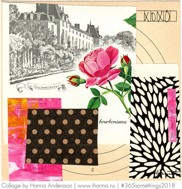 Roses for Family - Collage no 67 by Hanna Andersson aka iHanna #365somethings2018