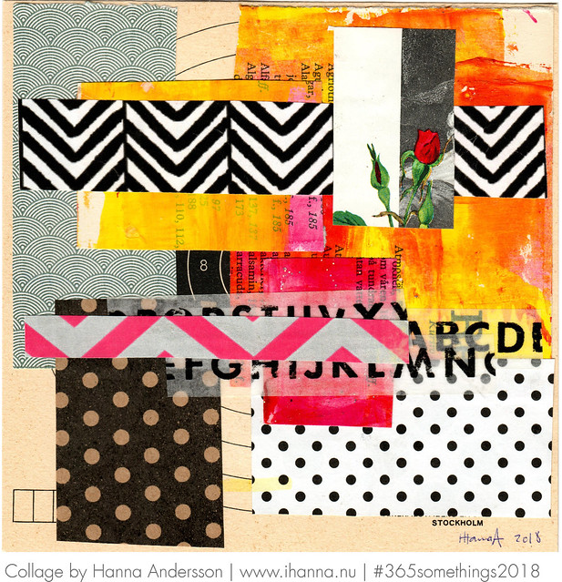Roses for your fans - Collage no 64 by Hanna Andersson aka iHanna #365somethings2018