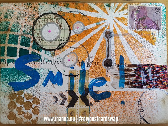Happy mail in iHanna's Postcard Swap - Smile - Postcard from Tameko, US