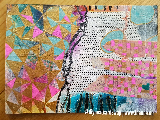 Happy mail in iHanna's Postcard Swap - Postcard by Sarah G