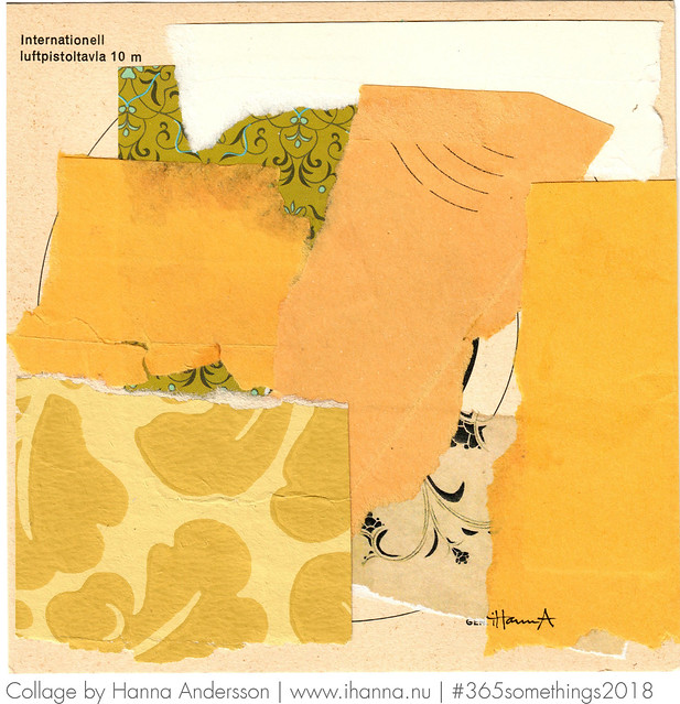 Bits of my Gold - Collage nr 54 made by iHanna #365somethings2018