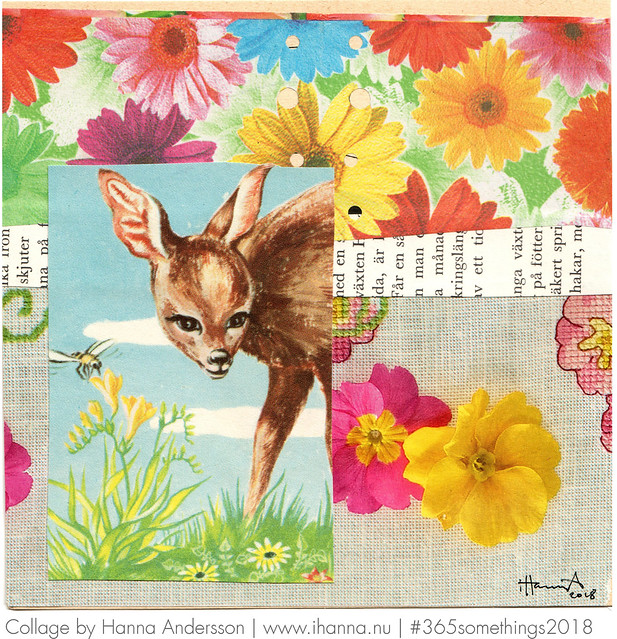 72 On Wiggly feet -  Collage by iHanna (Copyright Hanna Andersson)