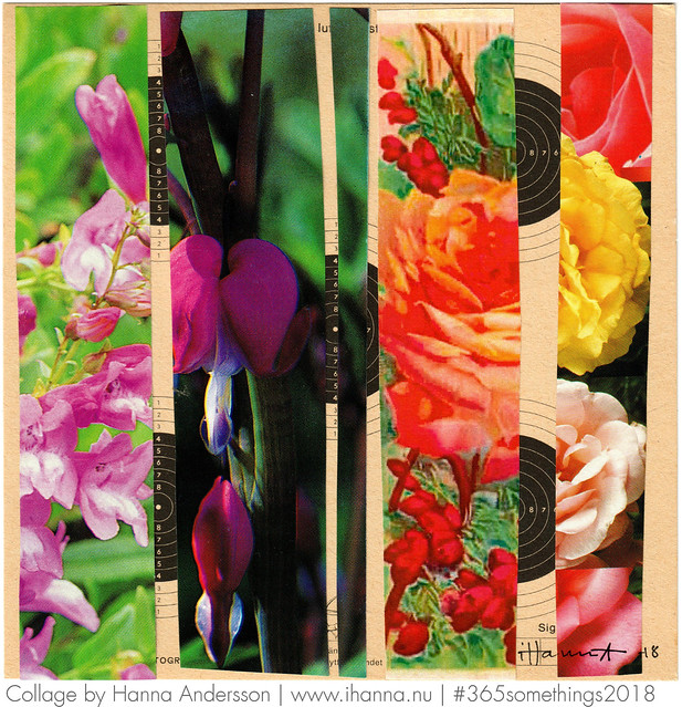 Garden Patchwork 2 - Collage no 98 of 365 collages in 2018 by iHanna #365somethings2018 #art