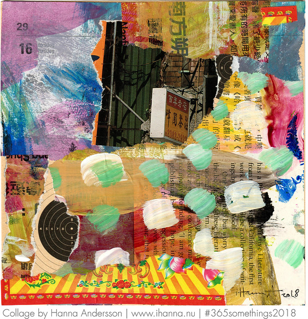 Then Unseen Street Art of Taipei - Collage no 103 by iHanna a.k.a. Hanna Andersson, Swedish artist #365somethings2018