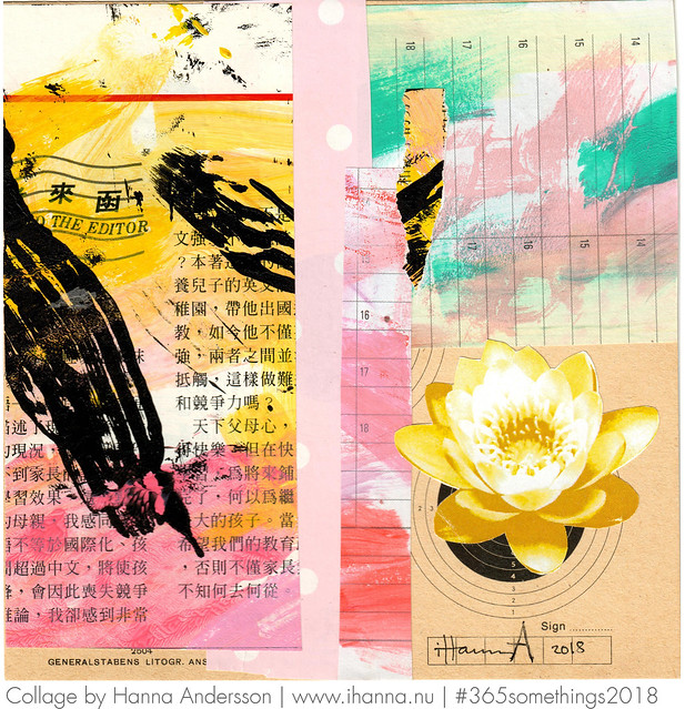 Graffiti Wall - Collage no 100 by iHanna a.k.a. Hanna Andersson, Swedish artist #365somethings2018
