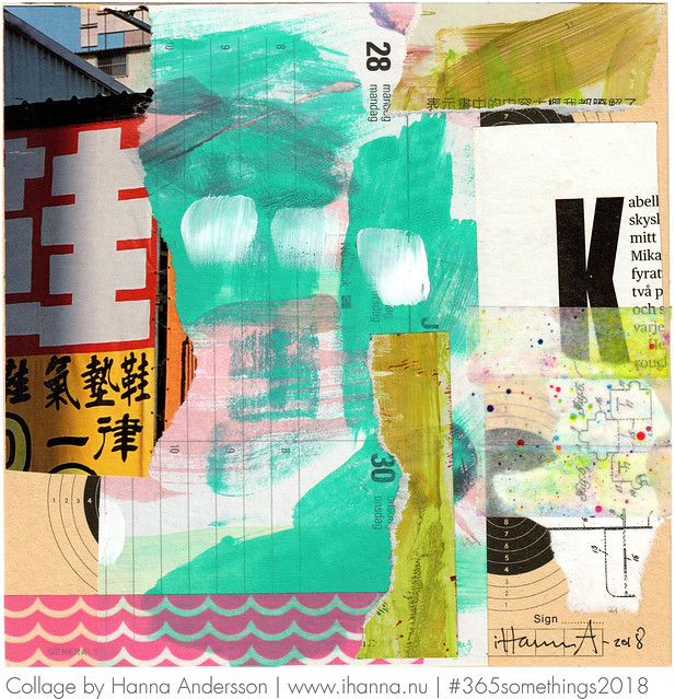The Great Wall - Collage no 99 by iHanna a.k.a. Hanna Andersson, Swedish artist #365somethings2018