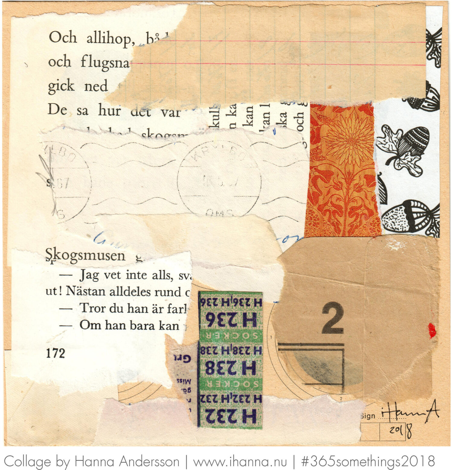 Another Hideaway - Collage 119 of 365 2018 by iHanna (Copyright H. Andersson)