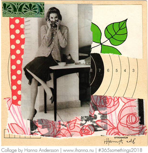 Pretending he is there - Collage no 89 by iHanna #365somethings2018 #collageart