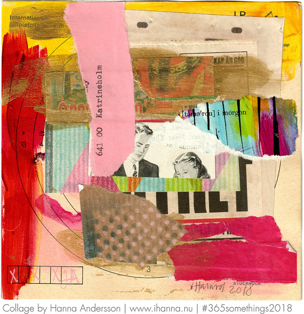 At the Printer leftover of CMYK week 2 - Collage no 129 of 365 by iHanna #3365somethings2018