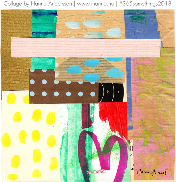 By the Ocean - Collage no 141 by iHanna week 20 made in 2018 (Copyright H. Andersson)