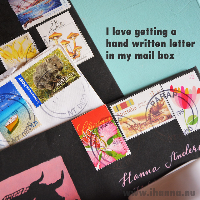 Love getting hand written letters each month from Natalie Uhings The Scarlet Letterbox Subscription