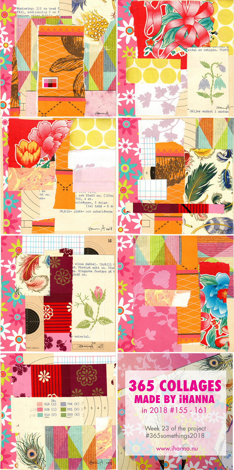 iHannas 365 collage Project Week 23 2018