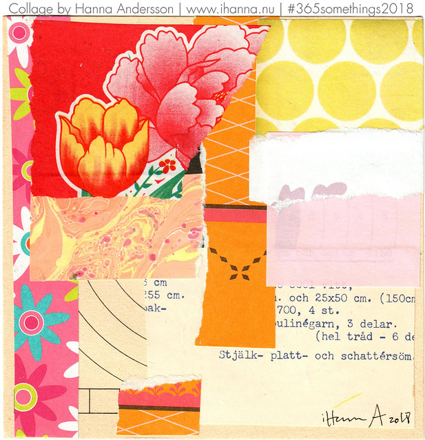 Twirly Tulips - Collage no 157 by iHanna (Copyright Hanna Andersson)