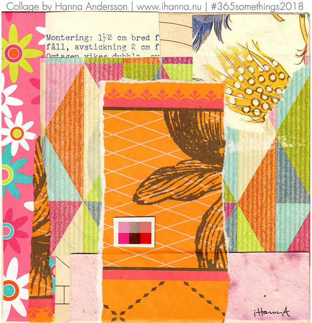 Feather in Hat - Collage no 155 by iHanna (Copyright Hanna Andersson)