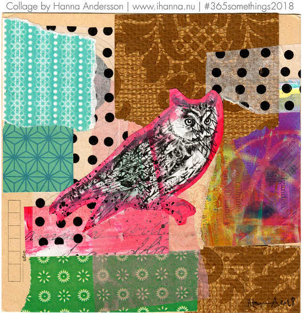 Wise as a Bird - Collage no 167 by iHanna (Copyright Hanna Andersson)