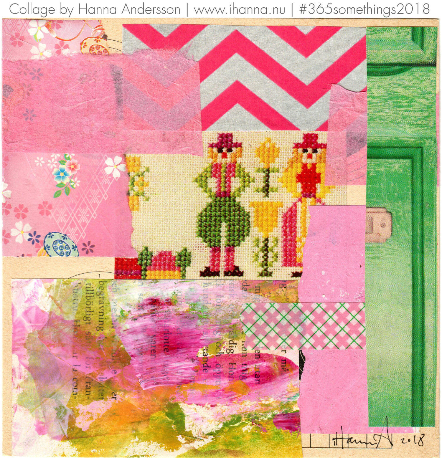 Alone Together Alone - Collage no 214 by iHanna (Copyright Hanna Andersson)