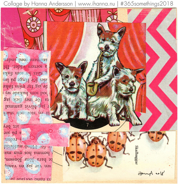 Jazz me Up Scotty - Collage by iHanna #365somethings2018 (Copyright Hanna Andersson)