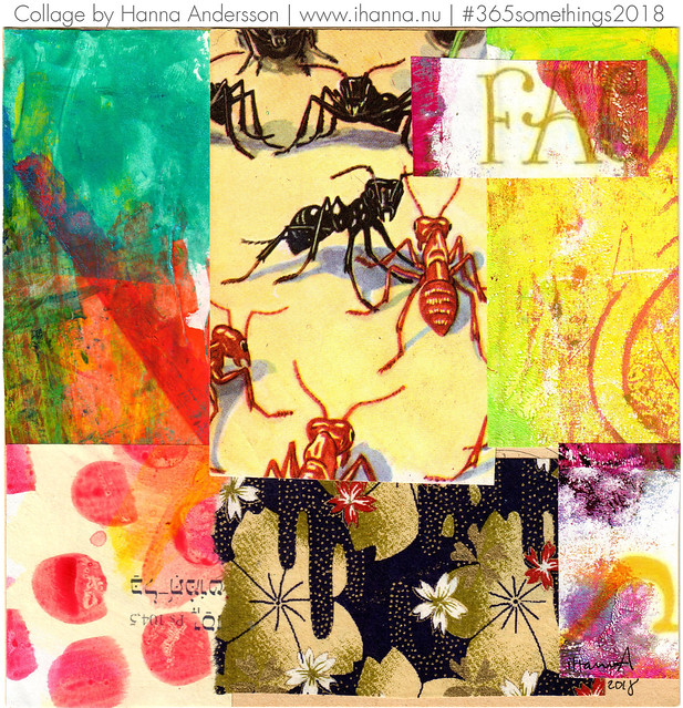 You Challenge Me - Collage by iHanna #365somethings2018 (Copyright Hanna Andersson)