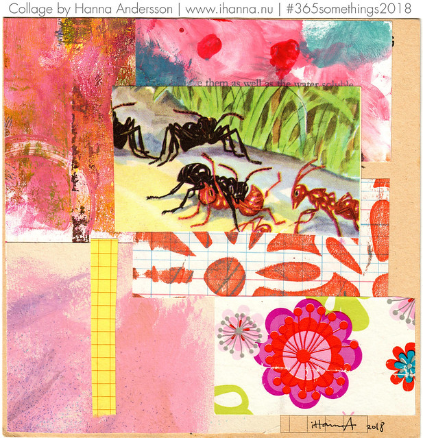 Oh Bite Me Sucker - Collage by iHanna #365somethings2018 (Copyright Hanna Andersson)