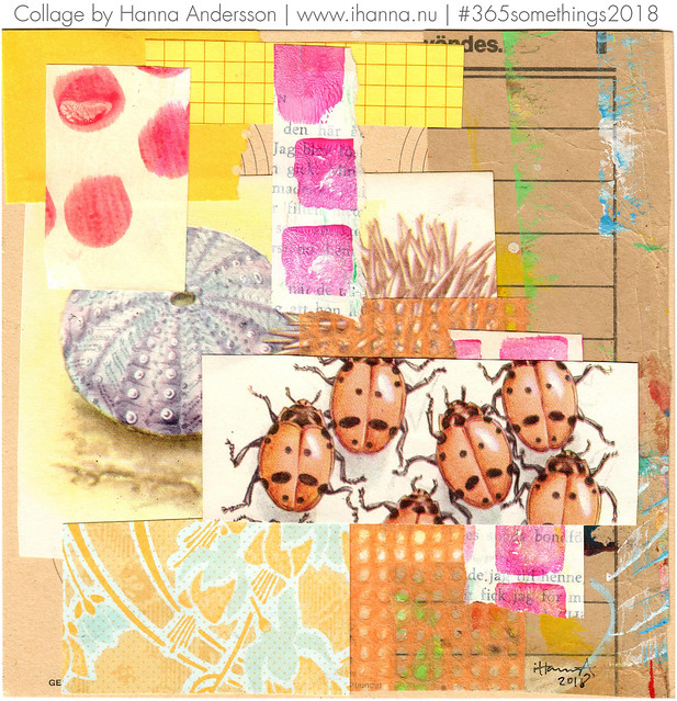 Don't bug me lady - Collage by iHanna #365somethings2018 (Copyright Hanna Andersson)