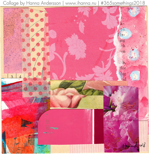 Pink Sugar Canes - Collage no 244 by iHanna (Copyright Hanna Andersson)