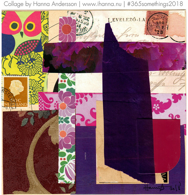 In the Purple Rain - Collage no 240 by iHanna (Copyright Hanna Andersson)