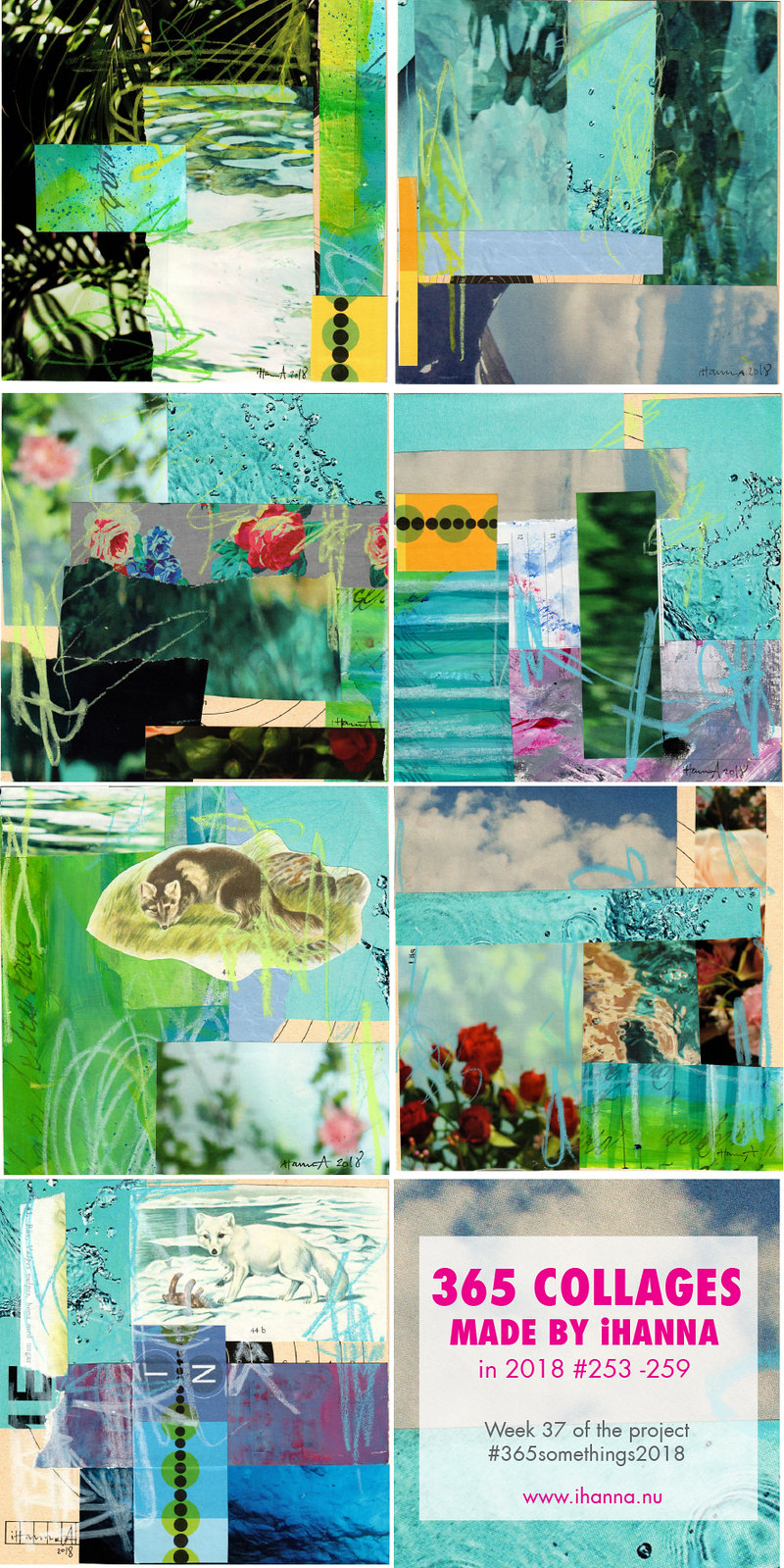 iHannas 365 Collages in 2018 - Week 37 (Copyright Hanna Andersson)